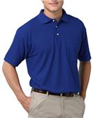 Blue Generation Pocketed SS Pique Polo Shirts Blue Generation Pocketed SS Pique Polo Shirts