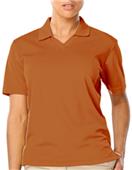 Blue Generation Ladies SS V-Neck Pique Polo Shirts Blue Generation Ladies SS V-Neck Pique Polo Shirts