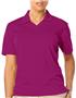 Blue Generation Ladies SS V-Neck Pique Polo Shirts