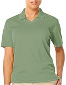 Blue Generation Ladies SS V-Neck Pique Polo Shirts Blue Generation Ladies SS V-Neck Pique Polo Shirts