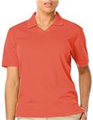 Blue Generation Ladies SS V-Neck Pique Polo Shirts Blue Generation Ladies SS V-Neck Pique Polo Shirts