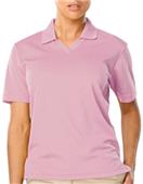 Blue Generation Ladies SS V-Neck Pique Polo Shirts Blue Generation Ladies SS V-Neck Pique Polo Shirts