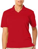 Blue Generation Ladies SS V-Neck Pique Polo Shirts Blue Generation Ladies SS V-Neck Pique Polo Shirts
