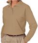 Blue Generation Ladies LS Pique Polo Shirts
