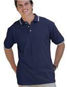 Blue Generation SS Collar/Cuff Pique Polo Shirts Blue Generation SS Collar/Cuff Pique Polo Shirts