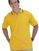 Blue Generation SS Collar/Cuff Pique Polo Shirts Blue Generation SS Collar/Cuff Pique Polo Shirts