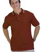 Blue Generation SS Collar/Cuff Pique Polo Shirts Blue Generation SS Collar/Cuff Pique Polo Shirts