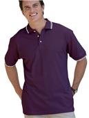 Blue Generation SS Collar/Cuff Pique Polo Shirts Blue Generation SS Collar/Cuff Pique Polo Shirts
