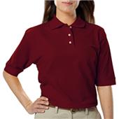 Blue Generation Ladies SS Teflon Pique Polo Shirt Blue Generation Ladies SS Teflon Pique Polo Shirt