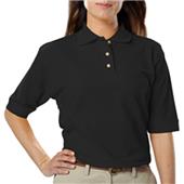 Blue Generation Ladies SS Teflon Pique Polo Shirt Blue Generation Ladies SS Teflon Pique Polo Shirt