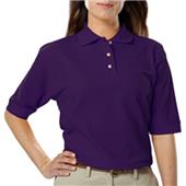 Blue Generation Ladies SS Teflon Pique Polo Shirt Blue Generation Ladies SS Teflon Pique Polo Shirt