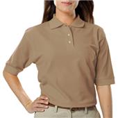 Blue Generation Ladies SS Teflon Pique Polo Shirt Blue Generation Ladies SS Teflon Pique Polo Shirt