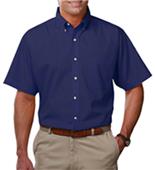 Blue Generation Men's SS Easy Care Poplin Shirts Blue Generation Men's SS Easy Care Poplin Shirts