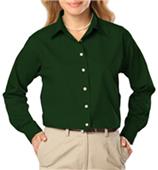 Blue Generation Ladies LS Easy Care Poplin Shirts Blue Generation Ladies LS Easy Care Poplin Shirts