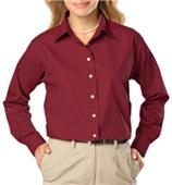 Blue Generation Ladies LS Easy Care Poplin Shirts Blue Generation Ladies LS Easy Care Poplin Shirts