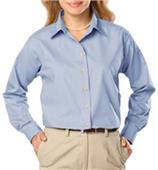 Blue Generation Ladies LS Easy Care Poplin Shirts Blue Generation Ladies LS Easy Care Poplin Shirts