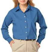Blue Generation Ladies LS Easy Care Poplin Shirts Blue Generation Ladies LS Easy Care Poplin Shirts