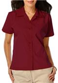 Blue Generation Ladies SS Poplin Camp Shirts Blue Generation Ladies SS Poplin Camp Shirts