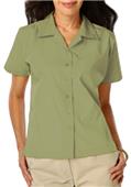Blue Generation Ladies SS Poplin Camp Shirts Blue Generation Ladies SS Poplin Camp Shirts