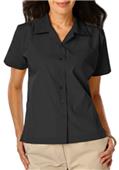 Blue Generation Ladies SS Poplin Camp Shirts Blue Generation Ladies SS Poplin Camp Shirts