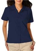 Blue Generation Ladies SS Poplin Camp Shirts Blue Generation Ladies SS Poplin Camp Shirts
