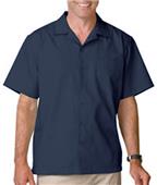 Blue Generation Men's SS Poplin Camp Shirts Blue Generation Men's SS Poplin Camp Shirts