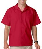 Blue Generation Men's SS Poplin Camp Shirts Blue Generation Men's SS Poplin Camp Shirts