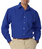 Blue Generation Men's LS Stretch Poplin Shirts Blue Generation Men's LS Stretch Poplin Shirts