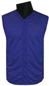 Fabnit Button Mesh Sleeveless Baseball Jerseys
