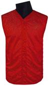 Fabnit Button Mesh Sleeveless Baseball Jerseys