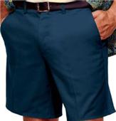 Blue Generation Men's Flat Front Twill Shorts Blue Generation Men's Flat Front Twill Shorts