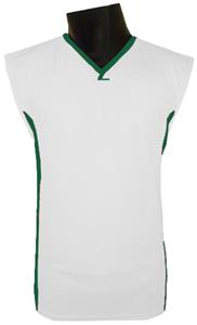 WHITE/DARK GREEN