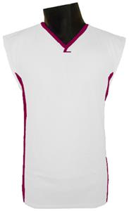 WHITE/MAROON