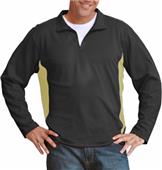 Blue Generation LS Half-Zip Wicking Pullovers