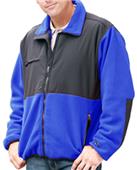 Blue Generation Men's Polar Nylon/Fleece Jackets
