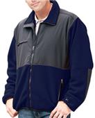 Blue Generation Men's Polar Nylon/Fleece Jackets