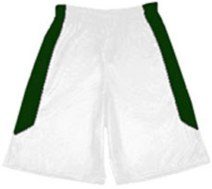 WHITE/DK. GREEN