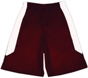 MAROON/WHITE
