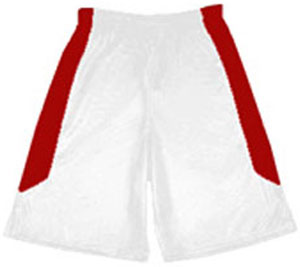 WHITE/SCARLET
