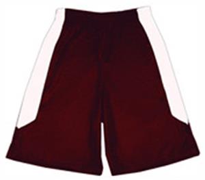 MAROON/WHITE