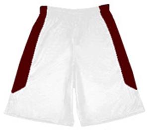 WHITE/MAROON