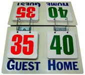 Champion Deluxe Tabletop Flip Scorer Scoreboards