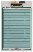 Champion Football Dry Erase Coach Clipboards Champion Football Dry Erase Coach Clipboards