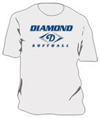 Diamond Baseball/Softball Short Sleeve T-Shirts