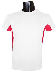 WHITE/SCARLET