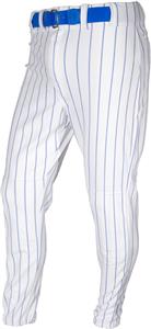 WHITE/ROYAL PINSTRIPE