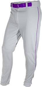 GREY/PURPLE PIPING