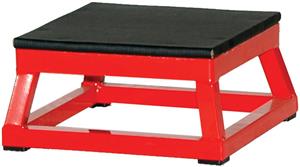 RED BASE/BLACK TOP (TOP: 12"X12")