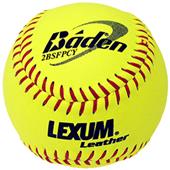Baden Lexum Fast Pitch NFHS Cork Core Softballs/DZ