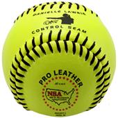 Baden NSA Fast Pitch Leather 11" Softballs (DZ)